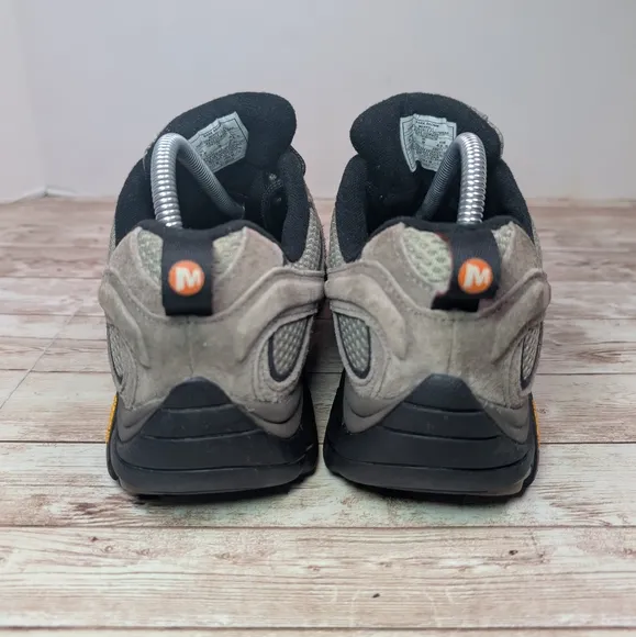 Merrell Vibram Hiking Walking Trail Boot Shoes Moab 2 Bark Brown Men's 9.5