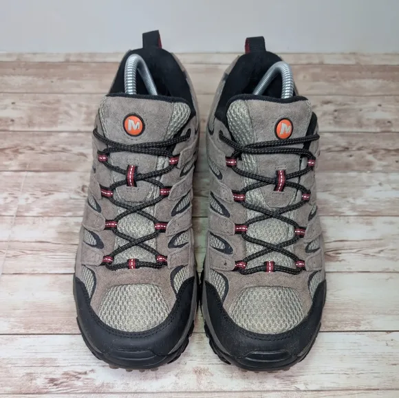 Merrell Vibram Hiking Walking Trail Boot Shoes Moab 2 Bark Brown Men's 9.5