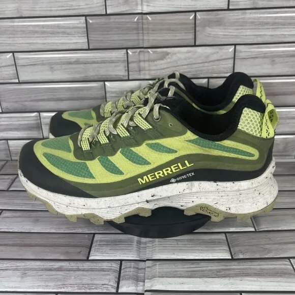 Merrell x Sweaty Betty Women's Green Moab Speed Gore-Tex Hiking Shoes Size 8.5