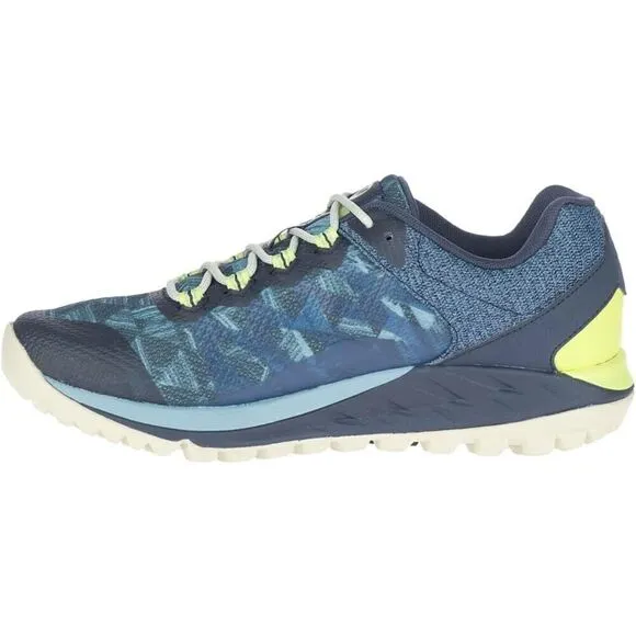 Merrell Antora 2 J067128 Sneakers Women's US 7.5 Blue Trail Running Shoes TF4458