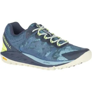 Merrell Antora 2 J067128 Sneakers Women's US 7.5 Blue Trail Running Shoes TF4458