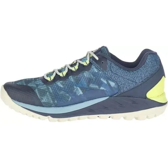 Merrell Antora 2 J067128 Sneakers Women's US 7.5 Blue Trail Running Shoes TF4458