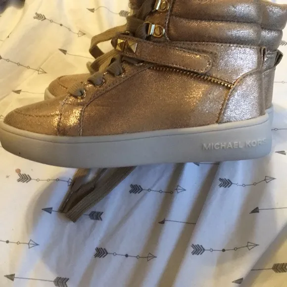 Michael Kors kids high top shoes- BRAND NEW