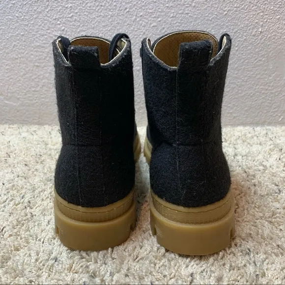 NAE NOAH RECYCLED PET HIGH-TOP VEGAN SNEAKER BOOTS size 44 (US11)