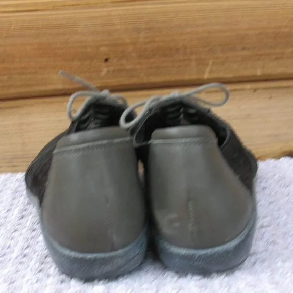 Naot Black Lalo Perforated Sneakers Shoes 6.5