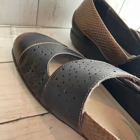 Naot Aroha Mary Jane Brown Size 41/10