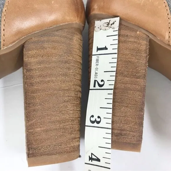 Naughty Monkey HIGHTRAIL Brown Leather Sherpa Lined Zip Up Heeled Buckle Boots