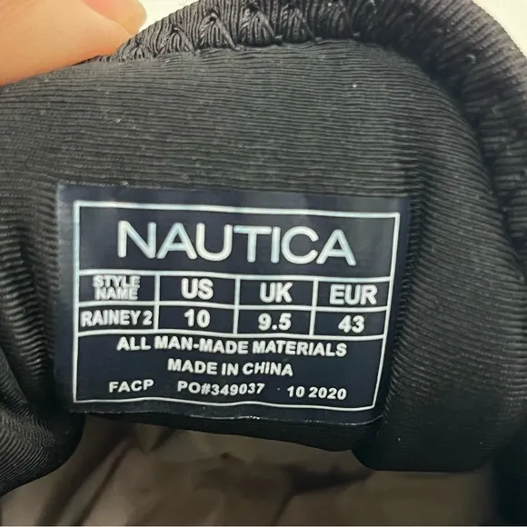 Nautica Athletic Lace Up Sneakers Lightweight &amp; Fashionable Walking Shoes Sz 10