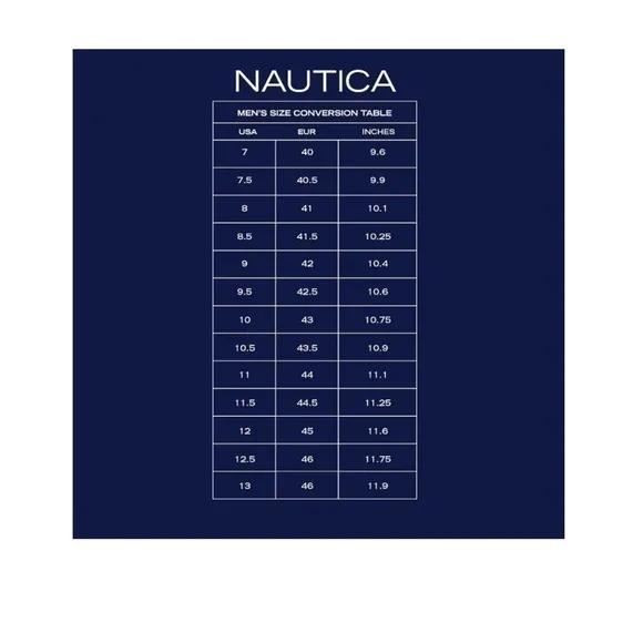 Nautica Men’s Sneakers sz 12 Low Cut Lace Up NEW #G820
