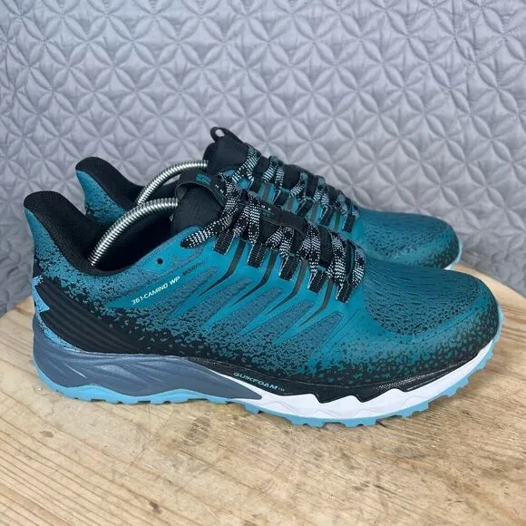 New 361° Camino WP Shoes Women’s 12 Men’s 10.5 Hiking Trail Blue Degree NWOT