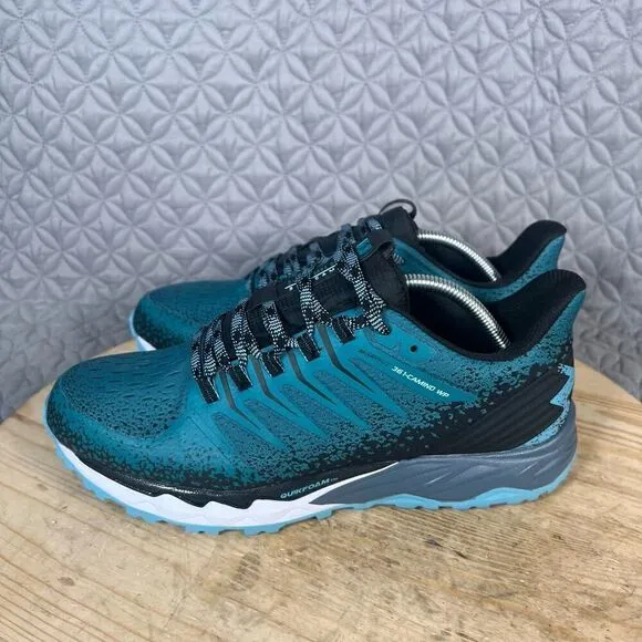 New 361° Camino WP Shoes Women’s 12 Men’s 10.5 Hiking Trail Blue Degree NWOT
