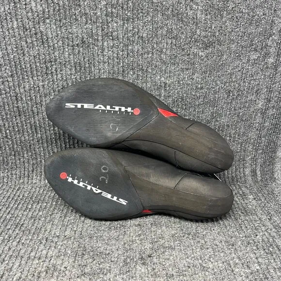 NEW Adidas Five Ten 5.10 Aleon Climbing Shoes Black Red Mens 11.5 BC0861