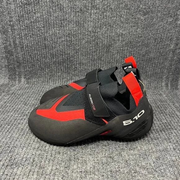 NEW Adidas Five Ten 5.10 Aleon Climbing Shoes Black Red Mens 12 BC0861