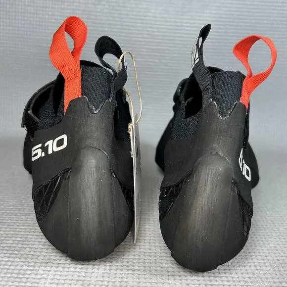 NEW Adidas Five Ten Men's Size 9.5 Aleon Red Black Climbing Caving Shoes BC0861