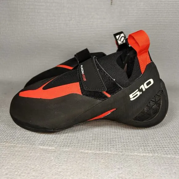 NEW Adidas Five Ten Men's Size 9.5 Aleon Red Black Climbing Caving Shoes BC0861
