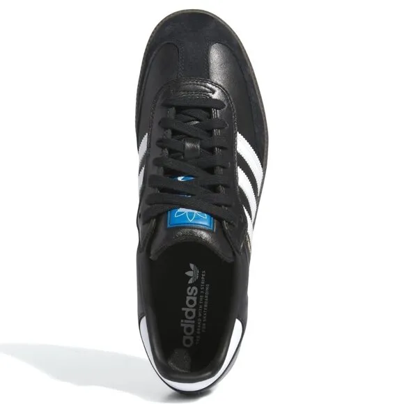 NEW adidas Samba ADV Skate Shoes Black / White / Gum IE3100 Mens 10 US 44 9.5 UK