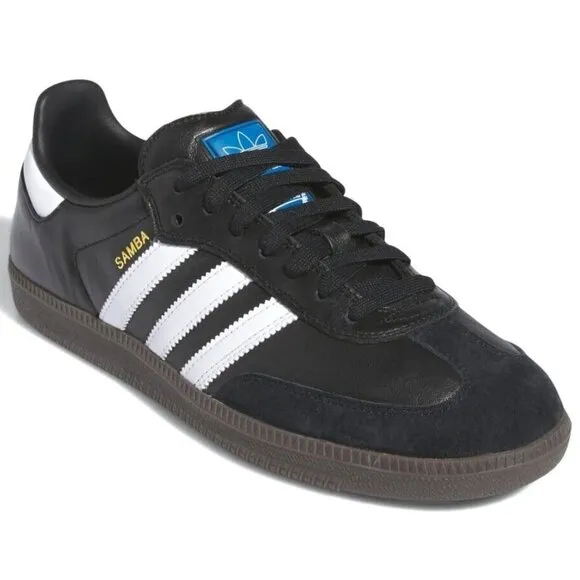 NEW adidas Samba ADV Skate Shoes Black / White / Gum IE3100 Mens 10 US 44 9.5 UK