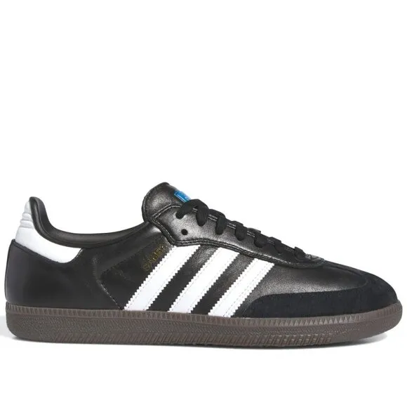 NEW adidas Samba ADV Skate Shoes Black / White / Gum IE3100 Mens 10 US 44 9.5 UK