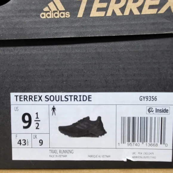 New Adidas Terrex Soulstride Men's Trail Running Shoes Size 9.5