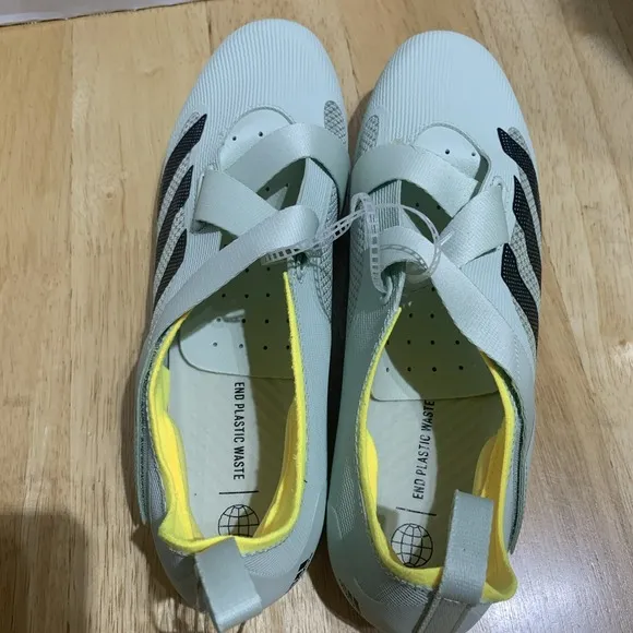 NEW Adidas The Indoor Cycling Shoe Mens 8.5/ Womens 9.5 Green Yellow GX1668