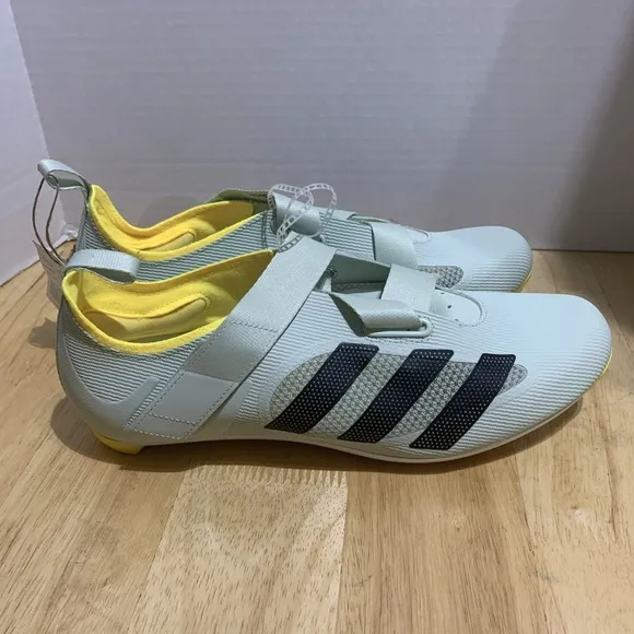 NEW Adidas The Indoor Cycling Shoe Mens 8.5/ Womens 9.5 Green Yellow GX1668