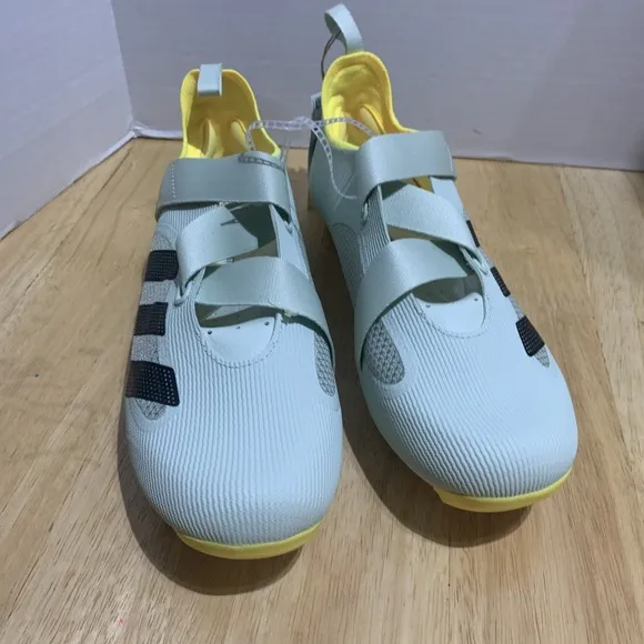 NEW Adidas The Indoor Cycling Shoe Mens 8.5/ Womens 9.5 Green Yellow GX1668