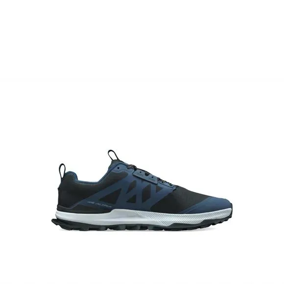 NEW ALTRA men's lone peak 8 trail running shoes in navy/black