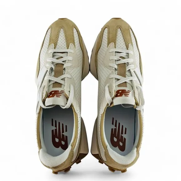New Balance 327 Incense Sea Salt Men's Shoes White Beige Sneakers MS327PS
