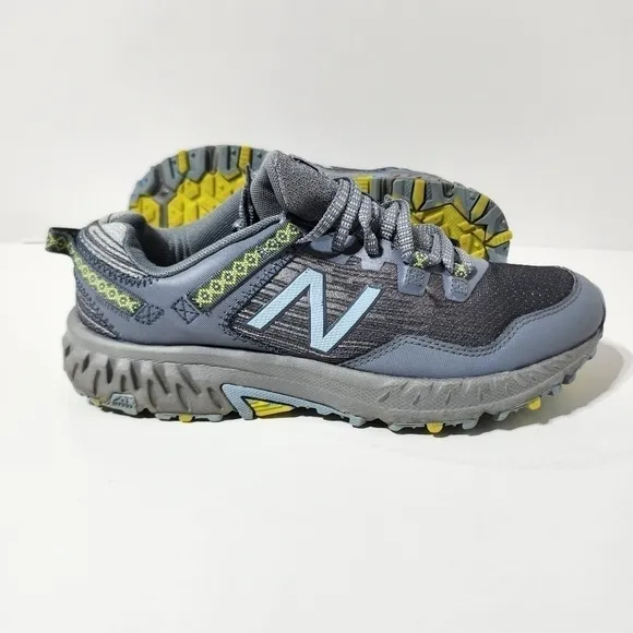 New Balance 410 v6 Womens Size 7.5B Shoes Gray Trail Running Shoes WT410CB6