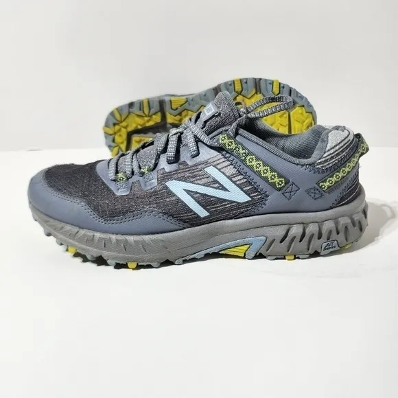 New Balance 410 v6 Womens Size 7.5B Shoes Gray Trail Running Shoes WT410CB6