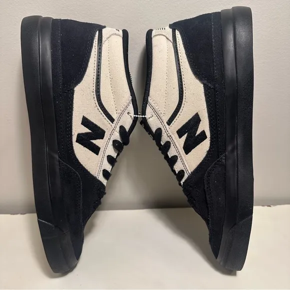 New Balance 417 Men's Size 9.5 Black Grey Numeric Franky Villani Skate Shoes