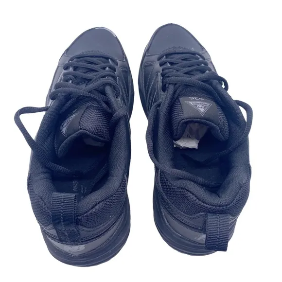 New Balance 626v2 black leather shoes size 8