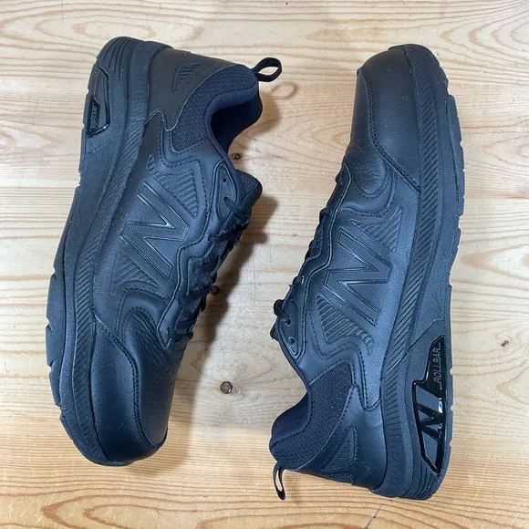 New Balance 857v3 Slip Resistant Training Shoes Mens 13 4E X-WIDE Black MX857AB3