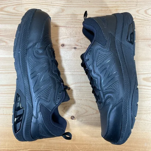 New Balance 857v3 Slip Resistant Training Shoes Mens 13 4E X-WIDE Black MX857AB3