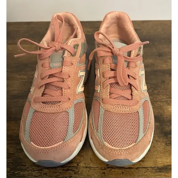 New Balance 990v5 Size 1.5 Pink And Grey