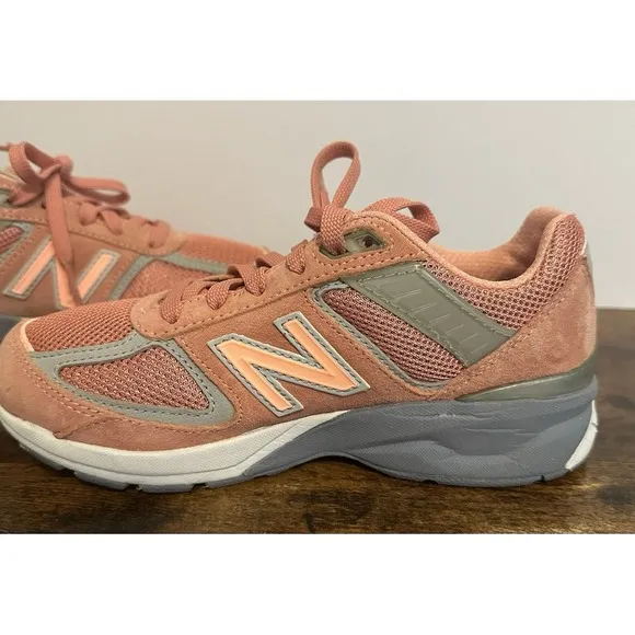 New Balance 990v5 Size 1.5 Pink And Grey