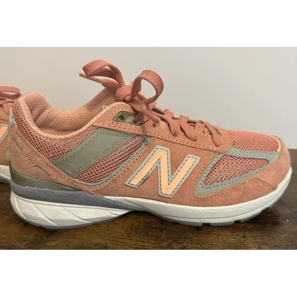 New Balance 990v5 Size 1.5 Pink And Grey
