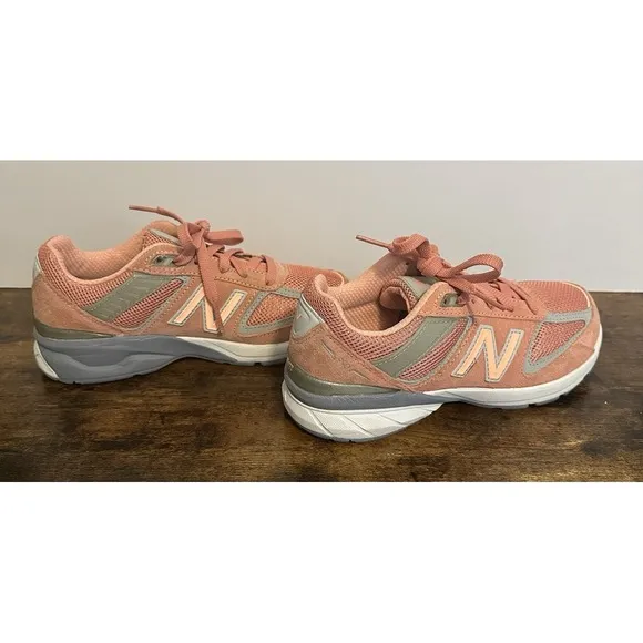 New Balance 990v5 Size 1.5 Pink And Grey