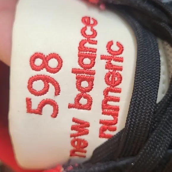 New Balance Black Sheep X 598 Numeric Skate Shoes.  Size 8 Men's.