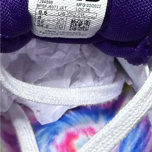 New Balance Numeric 420 Purple Haze / Tie Dye size 8.5 Rare Find NWB
