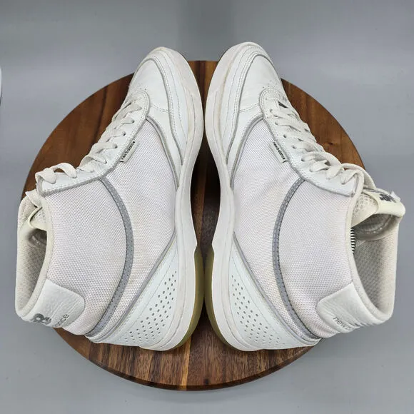 New Balance Numeric 440 Shoes Men's 11 D White Leather High Top Sneakers