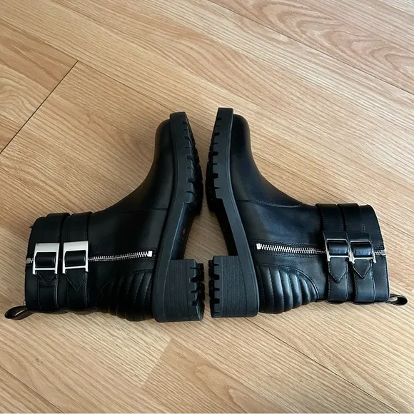 NEW Blondo Mable Black Leather Waterproof Boots Women’s 6.5