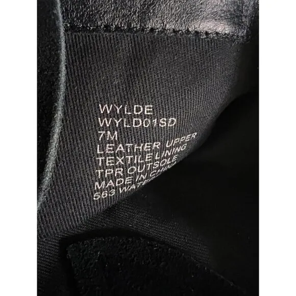 NEW Blondo USA Wylde Waterproof Western black suede Boots size 7