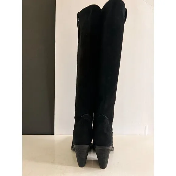 NEW Blondo USA Wylde Waterproof Western black suede Boots size 7