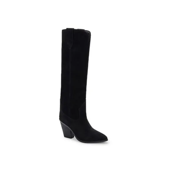 NEW Blondo USA Wylde Waterproof Western black suede Boots size 7
