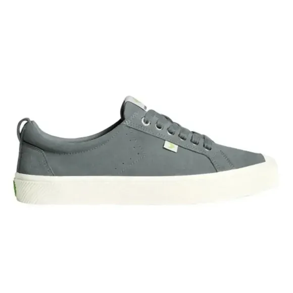 NEW Cariuma Oca Low Top Suede Sneaker Shoes Casual Charcoal Grey Unisex M8.5/M10