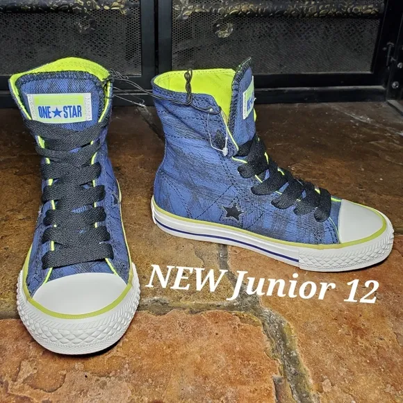NEW Converse One Star High Top Tall X-Hi Junior 12