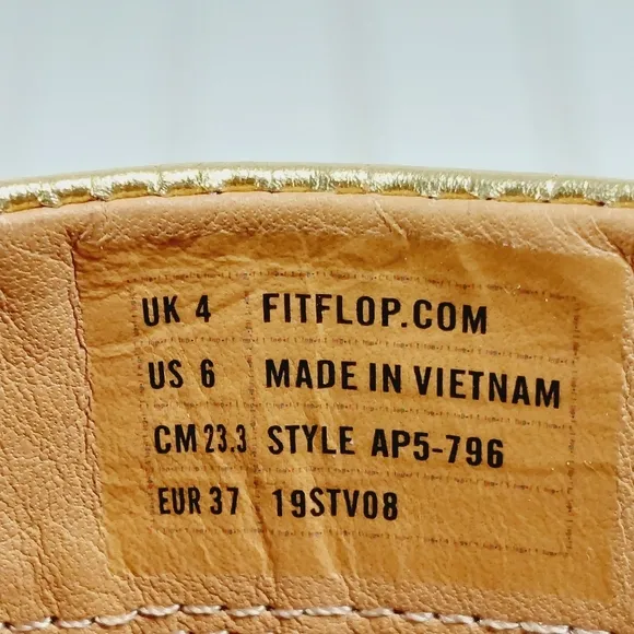 New Fitflop Kinbey Leather Croc Embossed Vintage Gold Ankle Boot Shoes i774