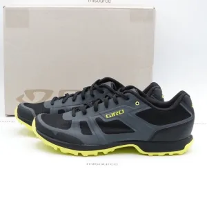 NEW Giro Gauge Cycling Shoes 7114368 Dark Shadow/Citron Green