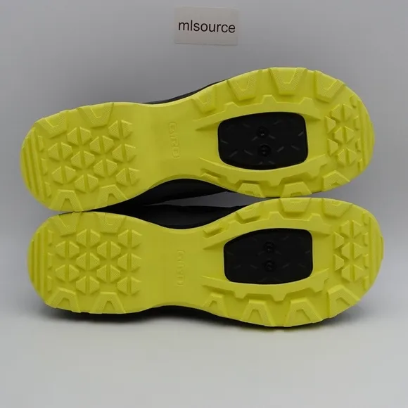 NEW Giro Gauge Cycling Shoes 7114368 Dark Shadow/Citron Green